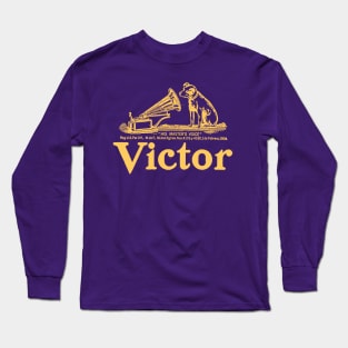 Victor Records Long Sleeve T-Shirt